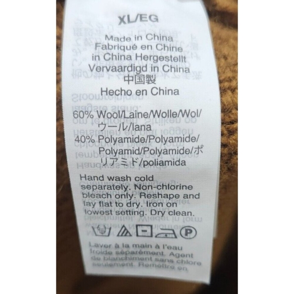 Madwell Foldover Turtleneck Sweater Dress Size XL - Picture 7 of 11